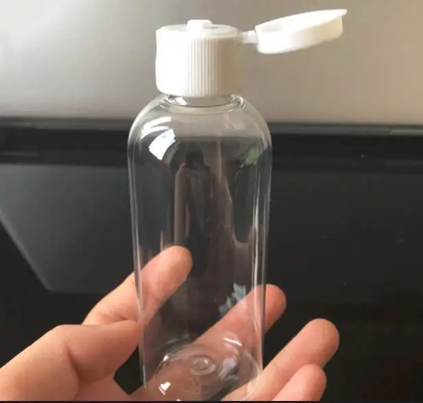 2 шт./Лот 100 мл пластиковый контейнер для жидкого шампуня прозрачный