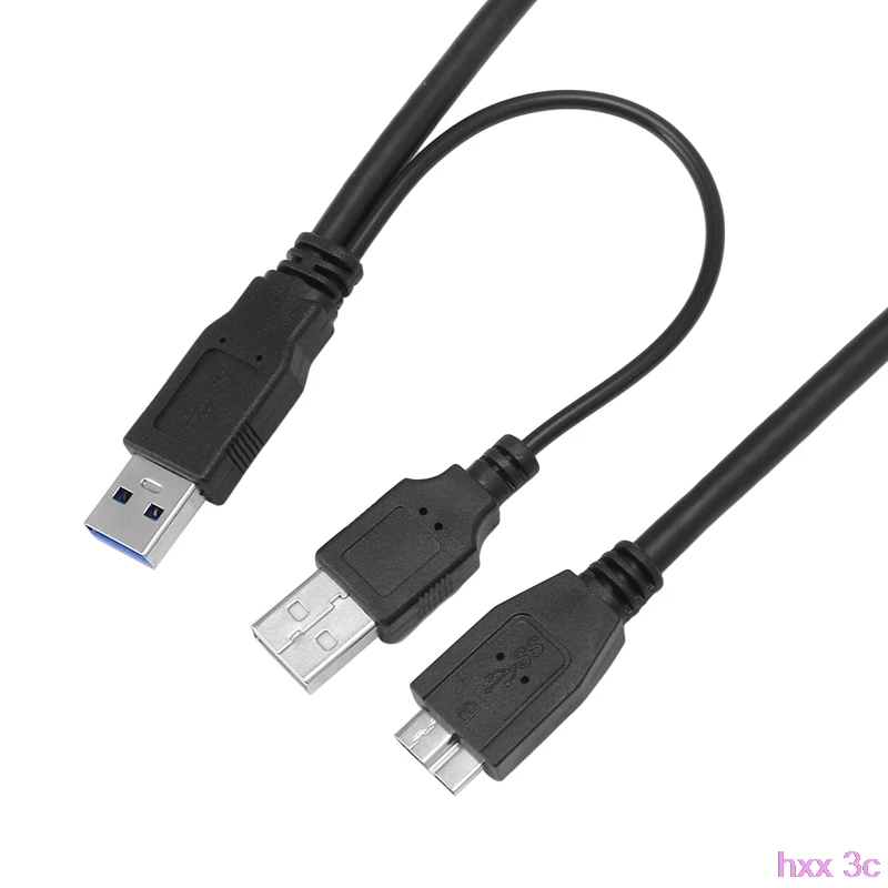 Внешний жесткий диск USB 3 0 Dual Power Y Shape 2 x Type A на Micro B Cable|Инструменты для кабеля| |