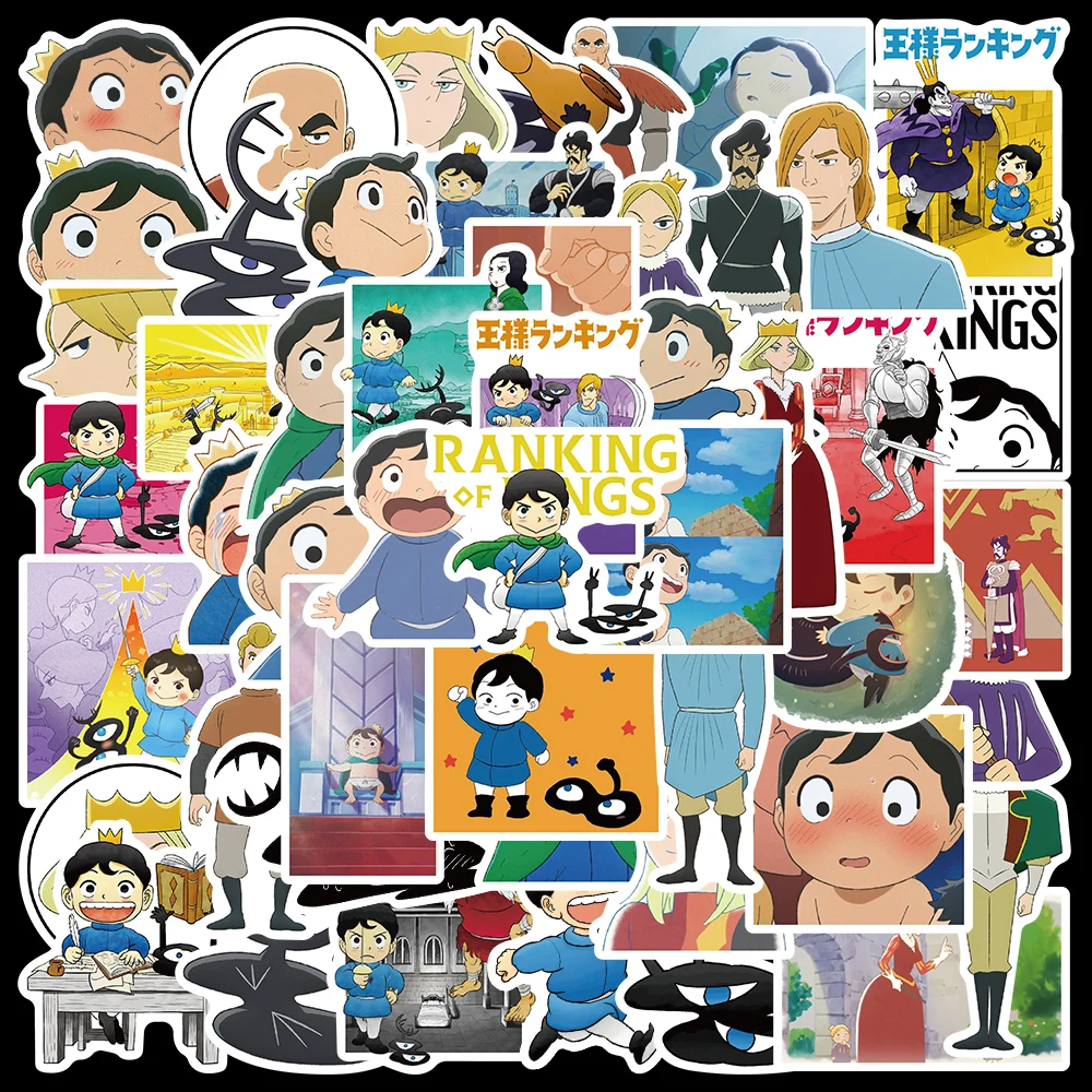 

10/50PCS Cartoon Anime Ranking of Kings Stickers For Guitar Skateboard Laptop Luggage Car Graffiti Decal Stickers For Kid Toys