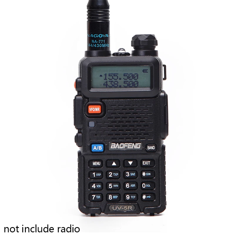 NA-771 SMA-Женская Двухдиапазонная 10 Вт антенна для Baofeng UHF VHF 144/430 МГц с высоким