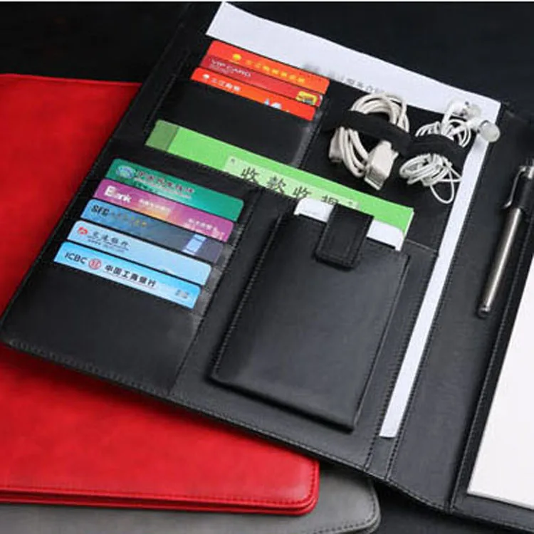 

A4 Notebook Manager Folder Contract Folder Custom Loose-leaf Skin Face To Face To Sign This Multifunctional Office Supplies