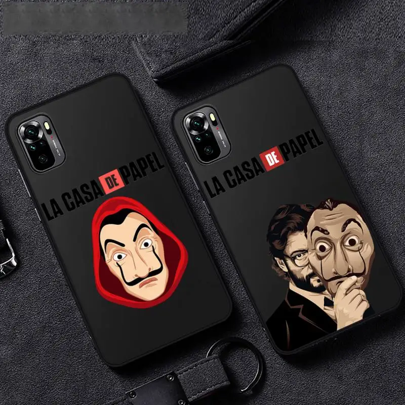 

La casa de papel Money Heist Phone Case For Huawei P40 P20 P30 Mate 40 20 10 Lite Pro Nova 5t P Smart 2019
