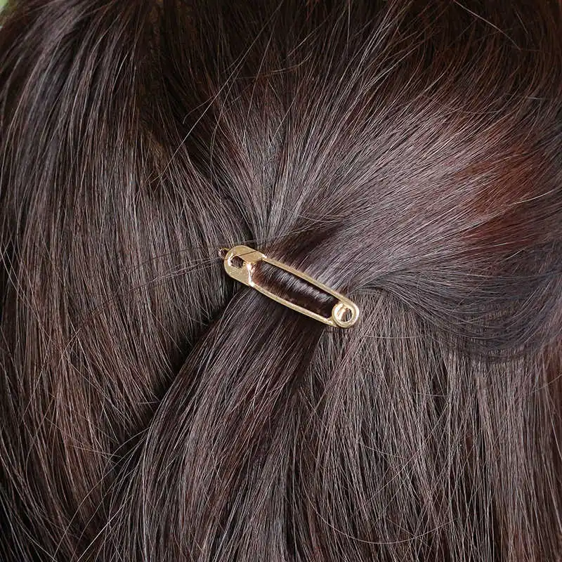

Fashion Women Brooch Pin Accessories Hairpin Hair Clip Barrette Shape Safety