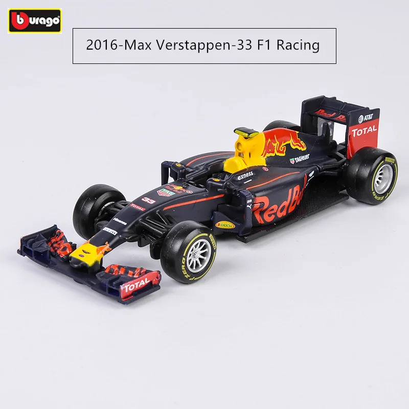 Бураго 1:43 красный BULL-RB12 сплав F1 модель автомобиля литье под давлением модель автомобиля моделирование автомобиля украшение коллекция подарочная игрушка