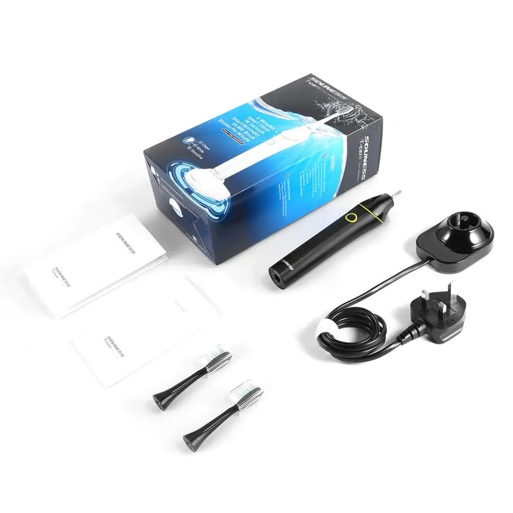 

Sonic Electric Toothbrush Waterproof Prevent Slip Plaque Control Wireless Rechargeable Toothbrush Dental Care