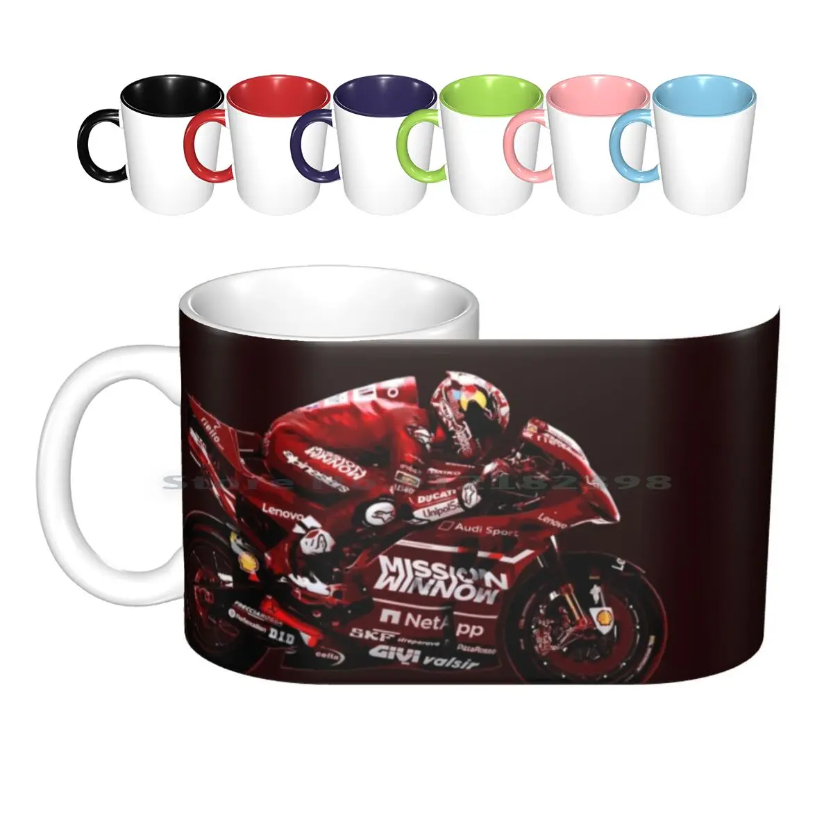

Керамические кружки Andrea Dovizioso, кофейные чашки, кружка для чая с молоком, кружка Андреа довизенто, Андреа довизенто 2019, мотоцикл Assen Tt