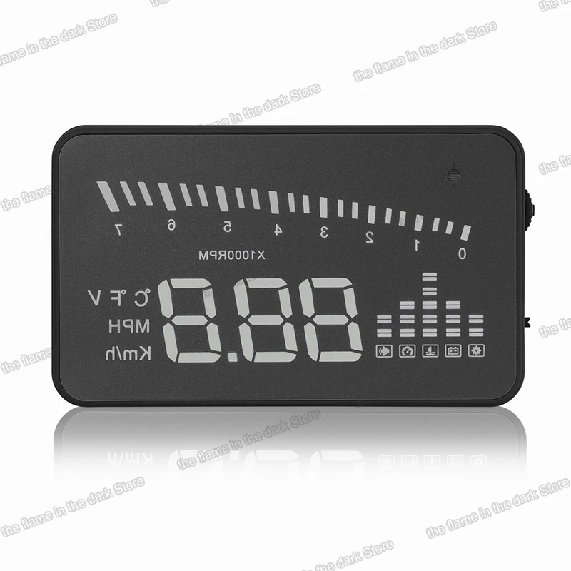 Lsrtw2017 3 5 дюймовый экран Автомобильный дисплей hud Цифровой спидометр для skoda octavia