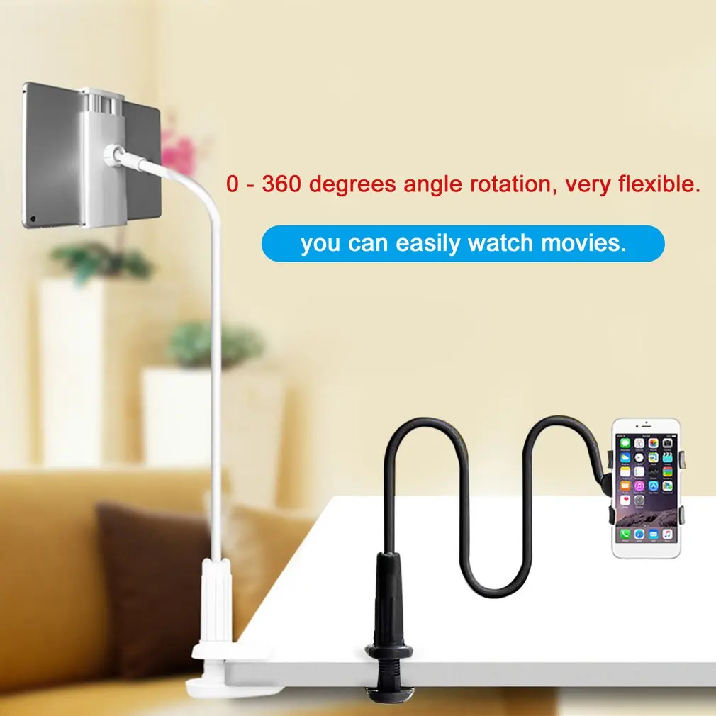 

Tablet Holder Lazy Bed Tablet Mount Desktop Tablets Holder Stand Universal Standard Black White Metal Max 12cm Max 20cm LESHP