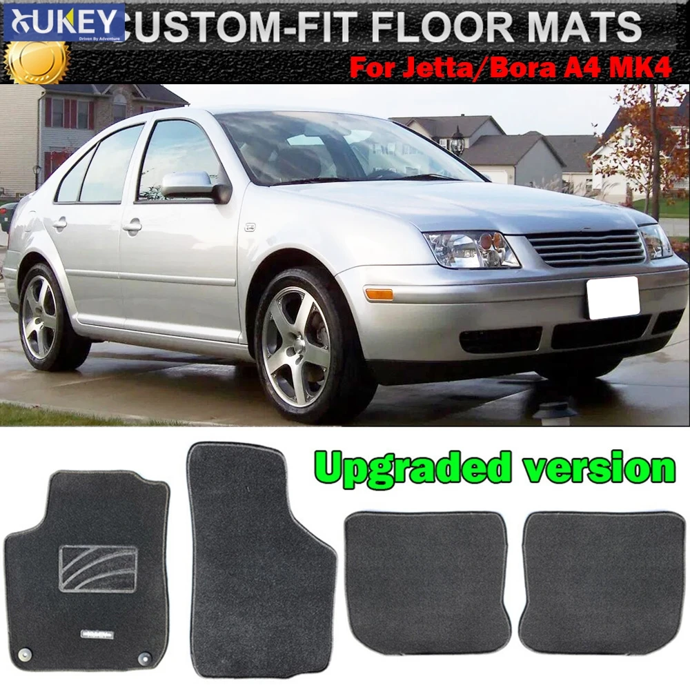 Для VW Jetta Bora MK4 LHD 1999 2000 2001 2002 2003 2004 2005 2006 2007 пользовательские автомобильный коврик коврики Авто нейлон сверху и снизу зубы Сварочный аппарат резиновые защитную пленку
