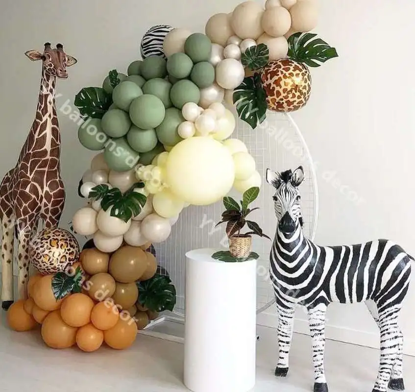 Воздушные шары в стиле ретро для вечеринки честь первого дня рождения мальчика