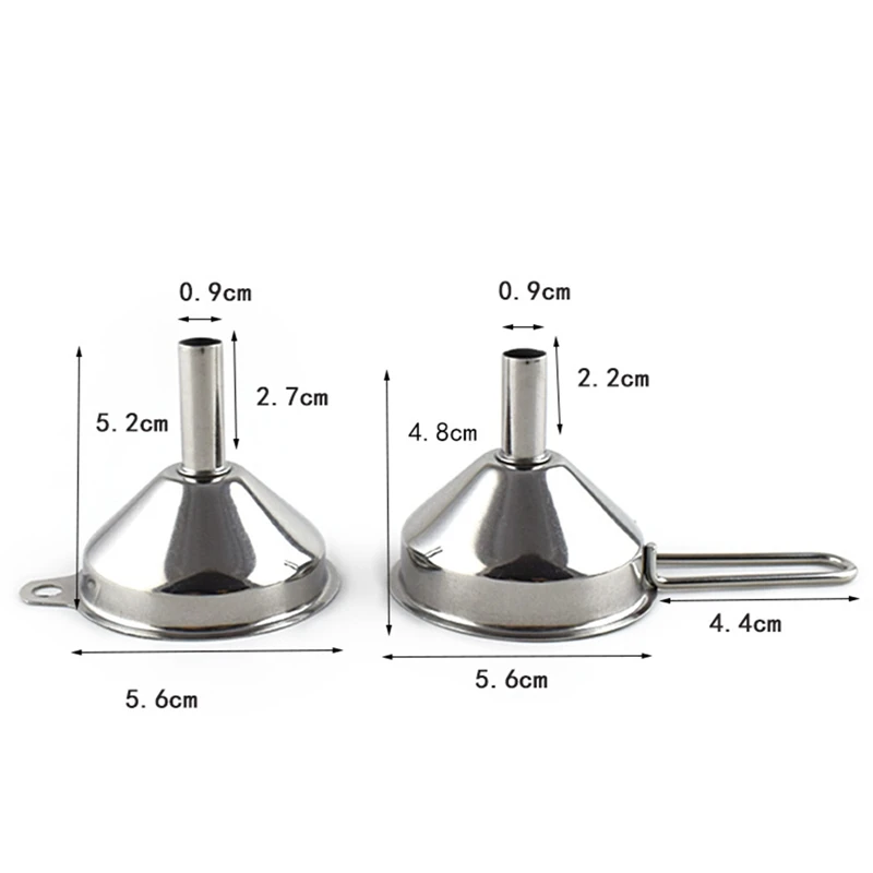 Нержавеющая сталь Воронка Пособия по кулинарии масло вино воды Жидкость с