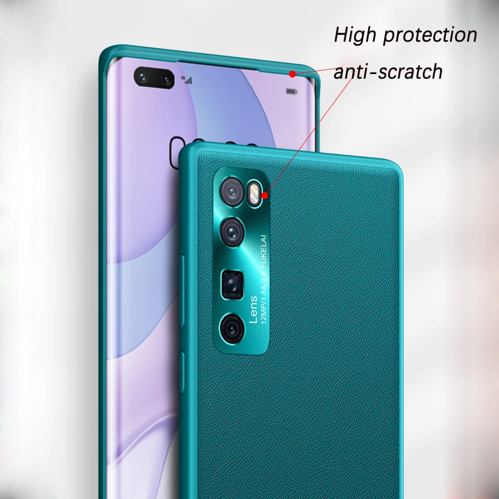 Чехол для телефона Huawei P30 P40 pro Mate 20 30 honor 30s v30 nova 7 7se роскошный кожаный чехол