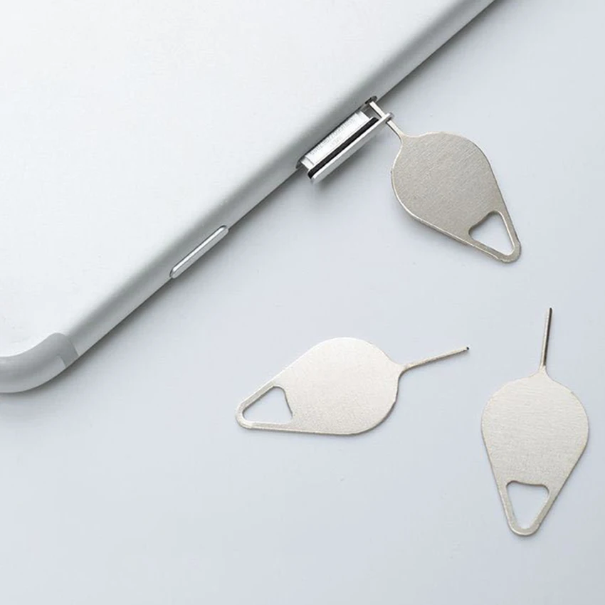 

1Pc 8mm Mobile Phone SIM Card Pin Universal Android Cell Phone Card Tray Pins Smartphone Slot Card Picker Cell Phone Accessories