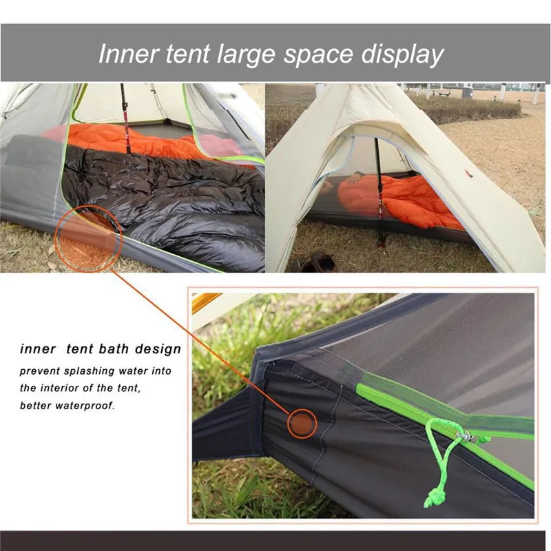 ASTAGEAR быстрые палатки для кемпинга на открытом воздухе 1 человек UL Пирамида