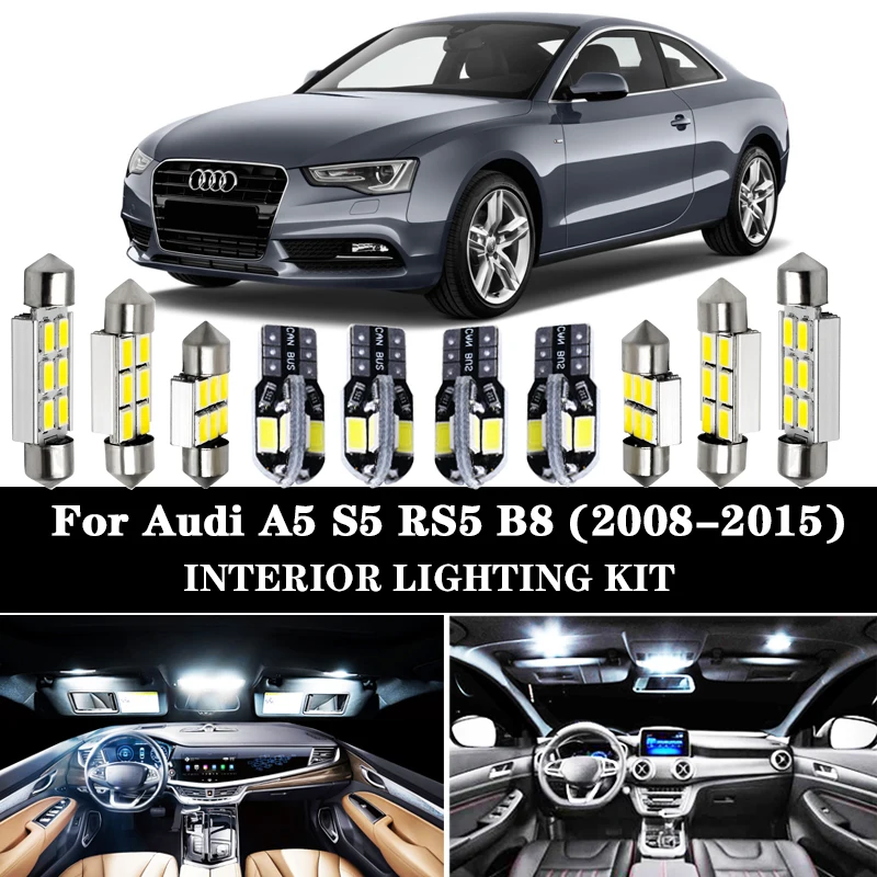 14 шт. светодиодная Передняя купольная лампа + задняя косметическое зеркало