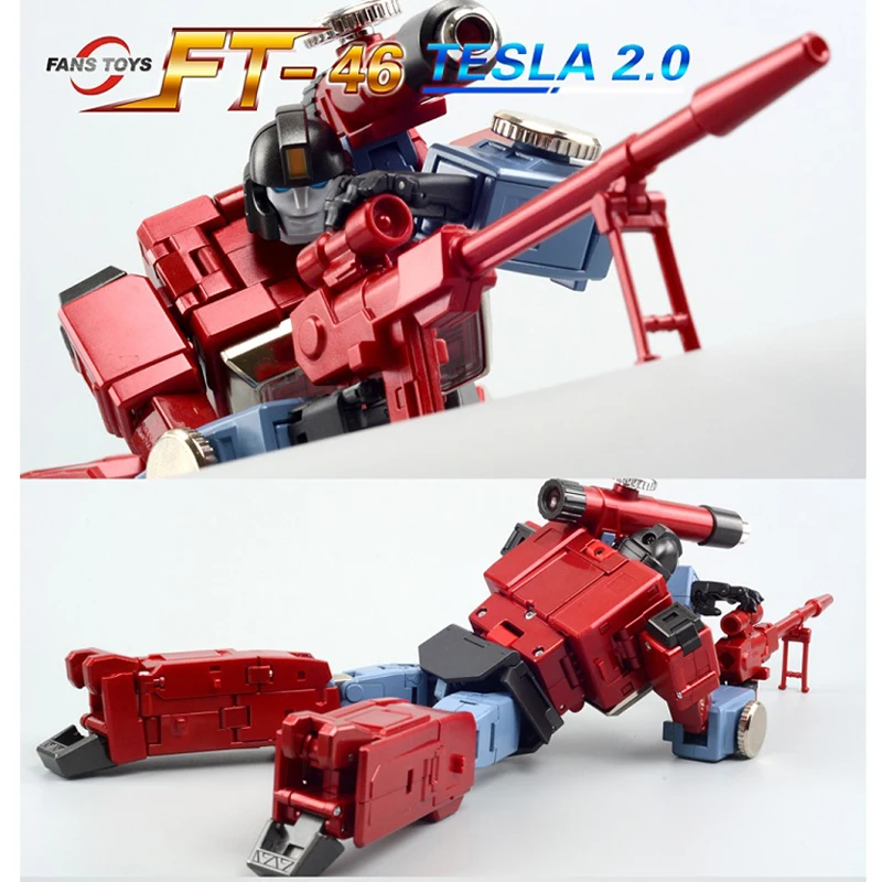 Предварительная продажа 2021 фигурка преобразователя FansToys FT-46 ft09 T e s l a 2 0 FT46