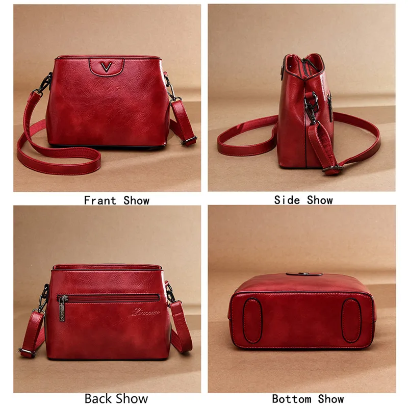 Женские сумки через плечо роскошные из твердой кожи дизайнерские брендовые