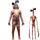 2021 Детские костюмы на Хэллоуин с головой сирены, аниме Комбинезоны для косплея с головным убором, забавная Одежда для мальчиков и девочек, карнавальное боди