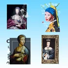 Нашивки для одежды, европейские, с принтом