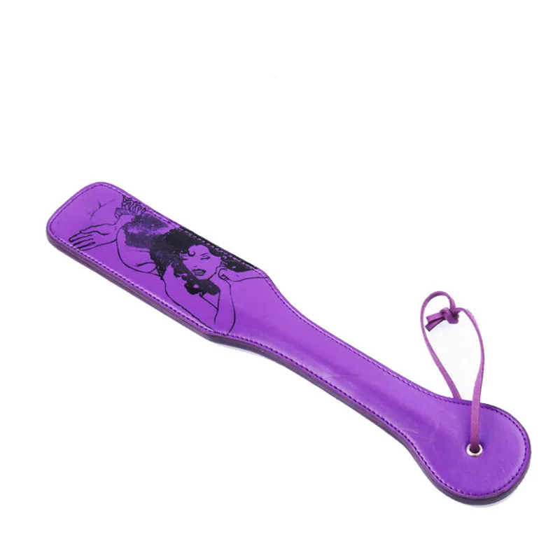 Секс игрушки нижнее белье женское кожаное раб шлепание лопатка БДСМ секс Кнут