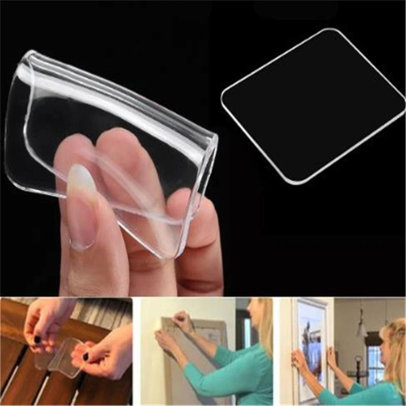 super sticky silica gel gripping pad non slip recycled reusable universal anti slip mat auto interior accessories phone holder free global shipping