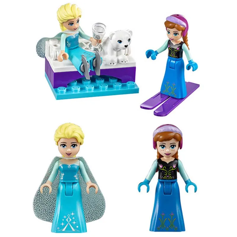 Конструктор Волшебный Замок принцессы Эльзы из м/ф Холодное сердце Disney 10664 тот же