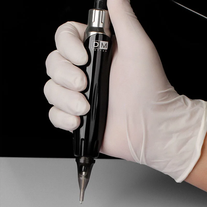 Вращающаяся тату ручка DM самолёт алюминиевый Прочный двигатель CNC