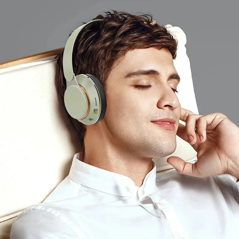 Беспроводные наушники EQB Bluetooth гарнитура с активным шумоподавлением Накладные