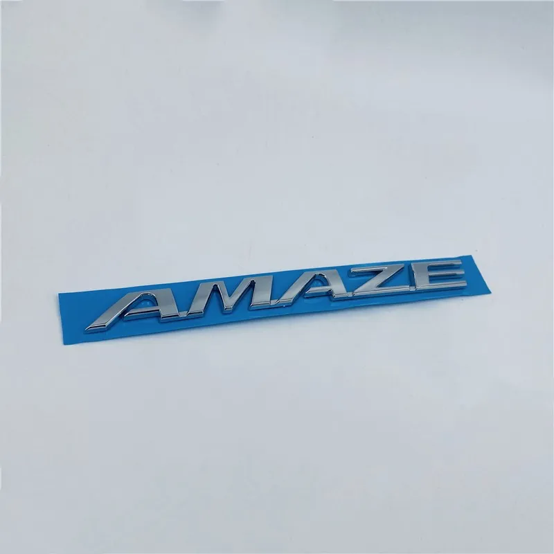 

For Honda AMAZE Emblem Badge Rear Trunk Decals Logo Letter Nameplate