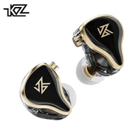 kz zas earphones 7ba1dd dynamic hybrid wired headphones hifi bass sport headset with microphones in ear monitors