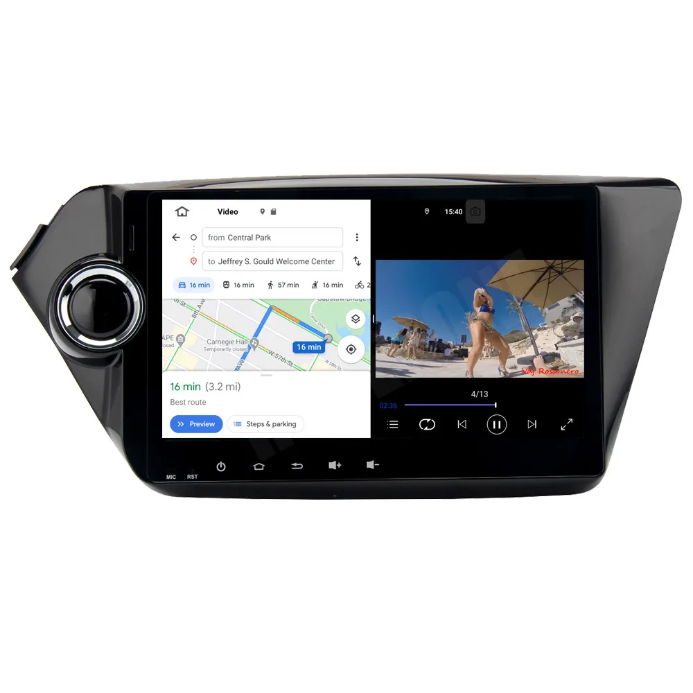 Автомагнитола для Kia K2 Rio мультимедийная система на Android 10 с 9 &quotэкраном GPS Glonass Wi Fi