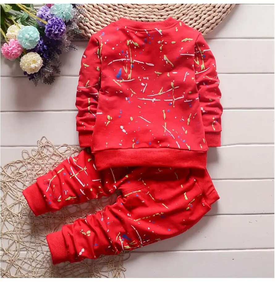 Autumn Winter Children Clothing Boy Girl Keep Warm Long Sleeve Sweaters+Pants Fashion Kids Clothes Sports Suit For Boys | Детская одежда