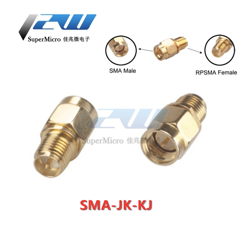 SMA reverse joint internal thread inner needle to external SMA-JK SMA-KJ SMA-JK-KJ | Обустройство дома