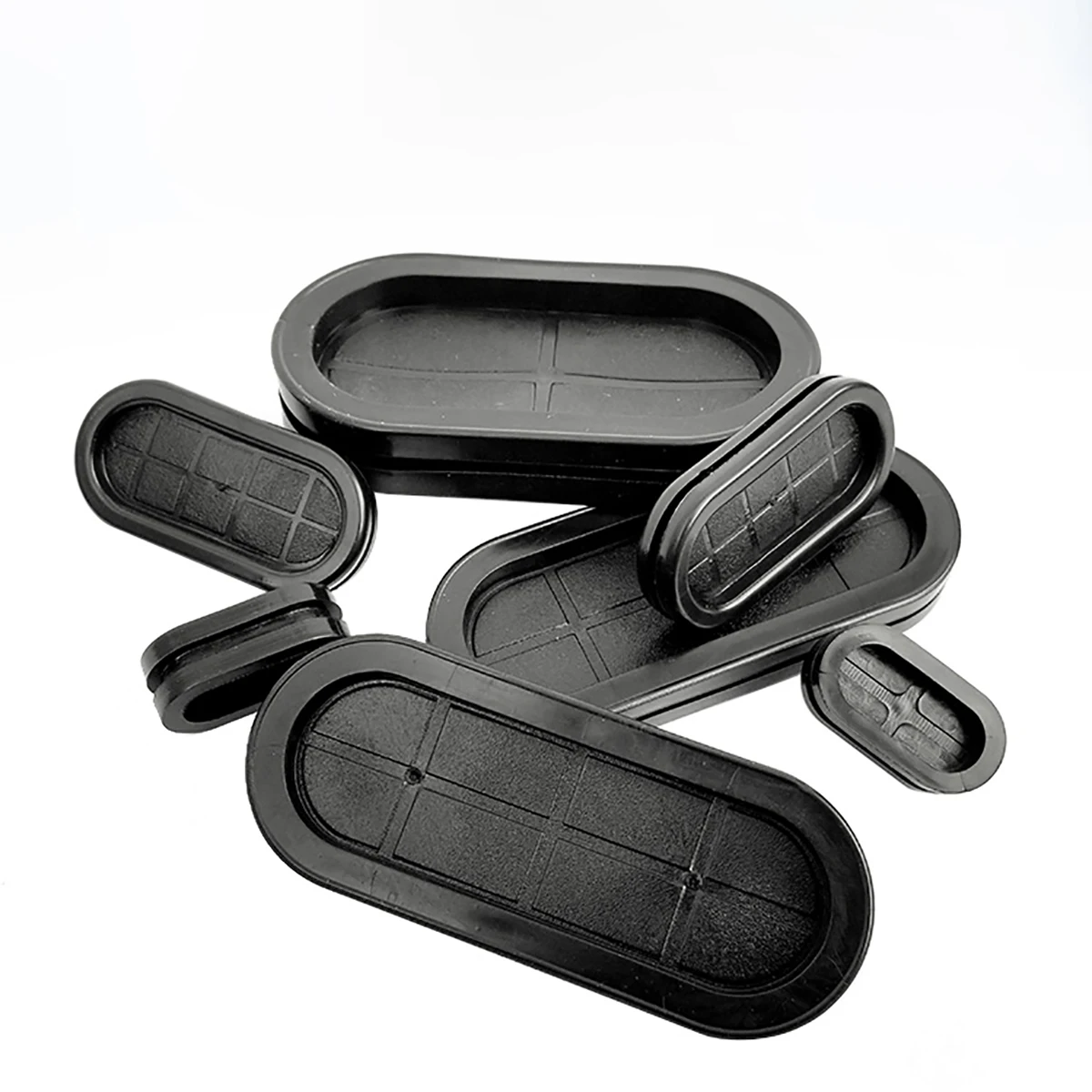 

10pcs Double-side Rubber Grommets Electric Box Inlet/Outlet Cable Protector Seal Dust Plug 3mm-25mm HS Non-toxic Odorless Rubber