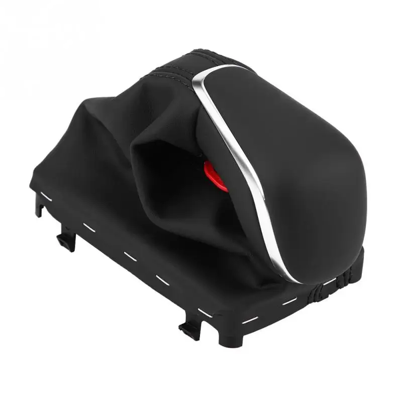 Автоматическая кожаная ручка переключения передач для автомобиля крышка