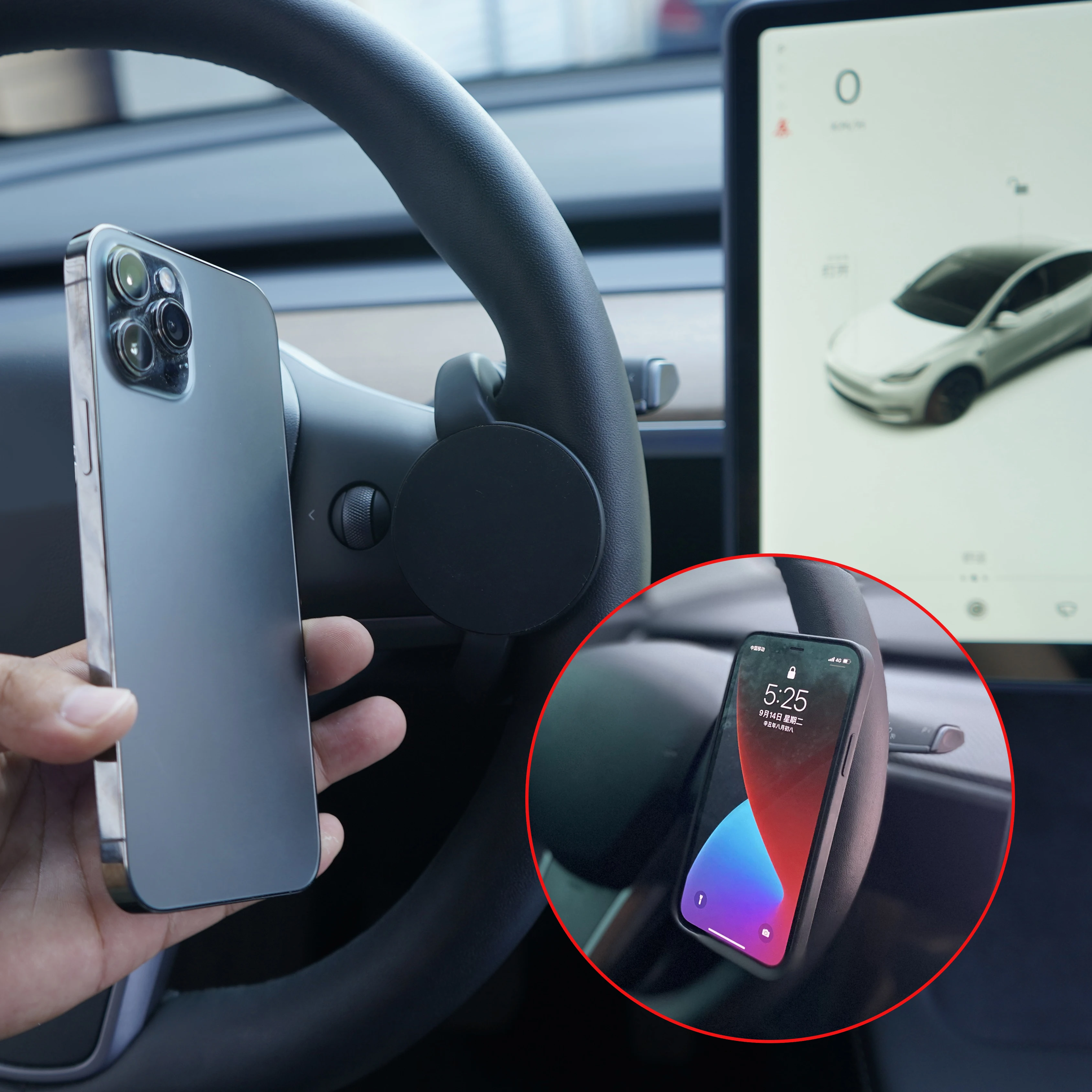 Усилитель веса рулевого колеса AP papa Autopilot для Tesla Model 3 Y Magsafe 2016-2021 2022 FSD Buddy