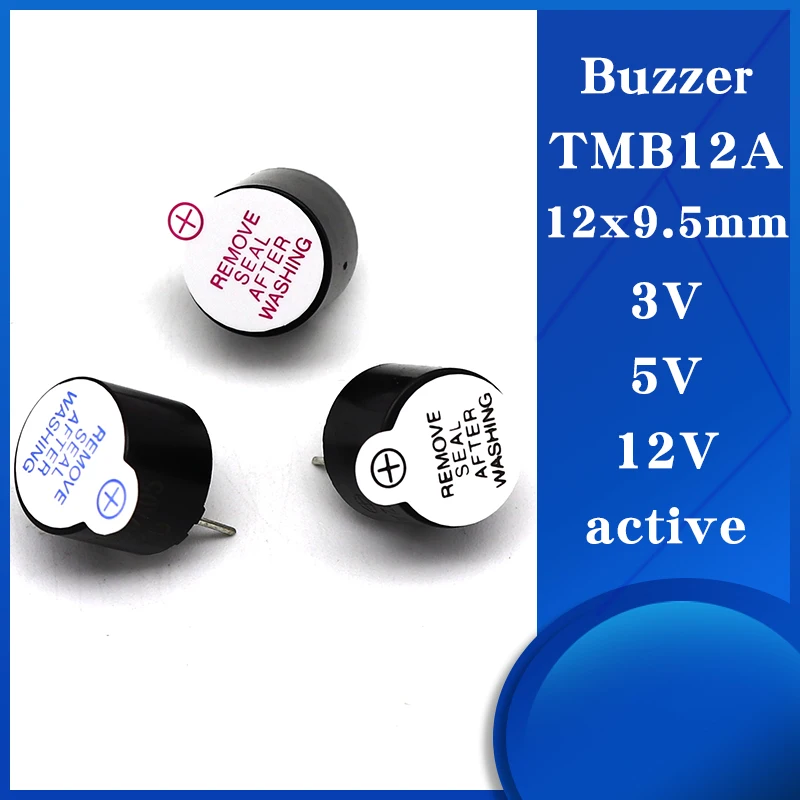 

Интегрированный активный зуммер TMB12a03 TMB12A05 TMB12A12, постоянный 12*9,5 мм 12 мм x 9,5 мм, 10 шт./лот
