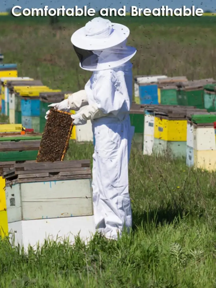 Костюм пчеловодческий профессиональный дышащий от комаров пчел 1 комплект | Дом и