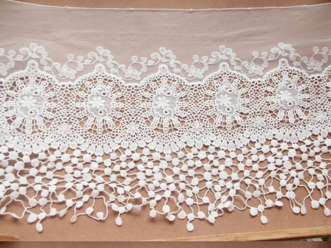 

1 Флейта: 30 см, Европейское Ретро Кружевное Свадебное платье, одежда, кружевная вышивка, Швейные аксессуары (флейта)