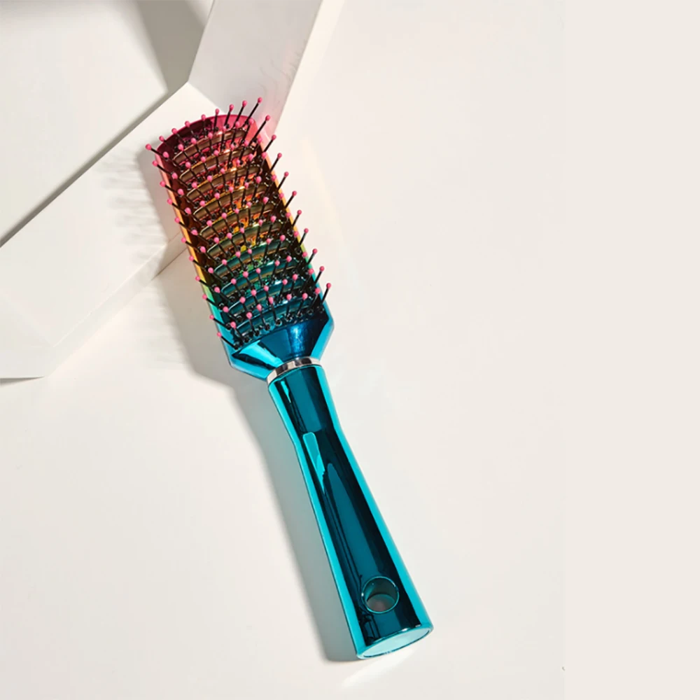 

Massage Comb Hair Styling Hairdressing Internal Buckle ShaperComb Hair Salon Tools Anti-static Hair Straightening Comb For Salon