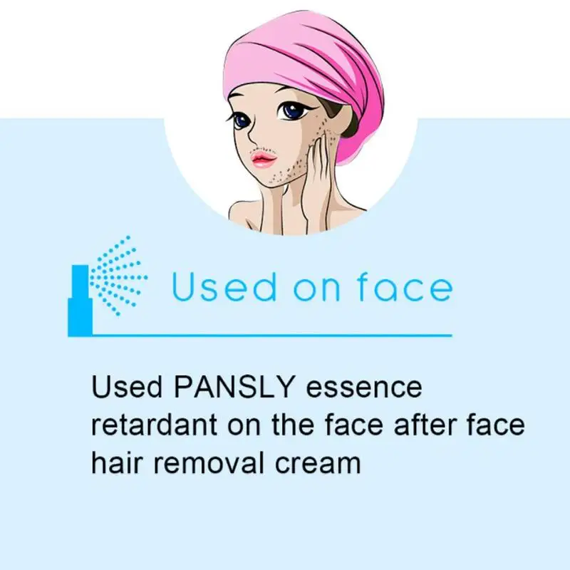 20 мл мощный Перманентный безболезненный волос спрей для удаления крем ингибитор