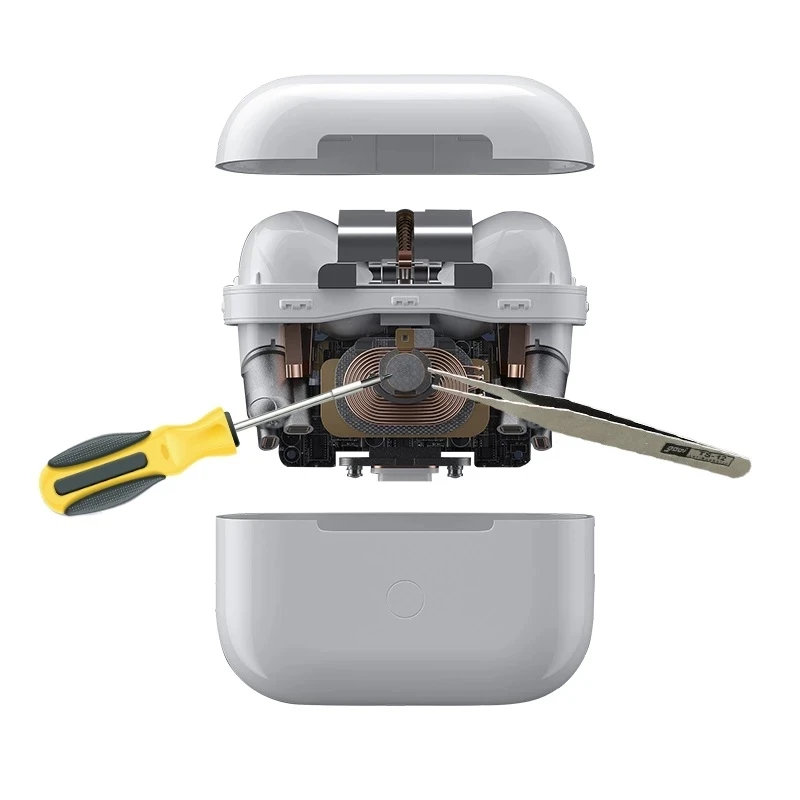 Зарядный Аккумулятор для Airpods Pro Сменное зарядное устройство 60 мАч сопряжение по