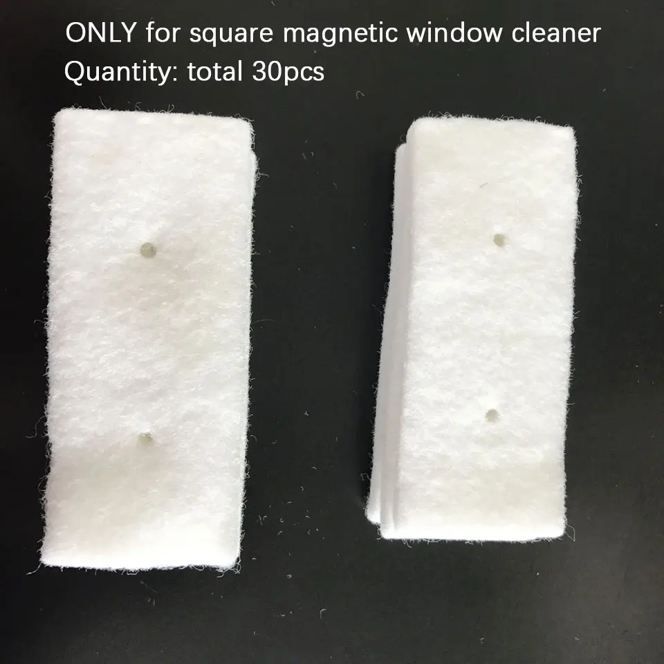 Двухсторонняя Магнитная щетка для очистки хлопка мытья окон Стекло очиститель