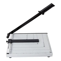 sharp blade ruler safe paper trimmer easy operate office accurate cutter practical a4 steel photo portable home