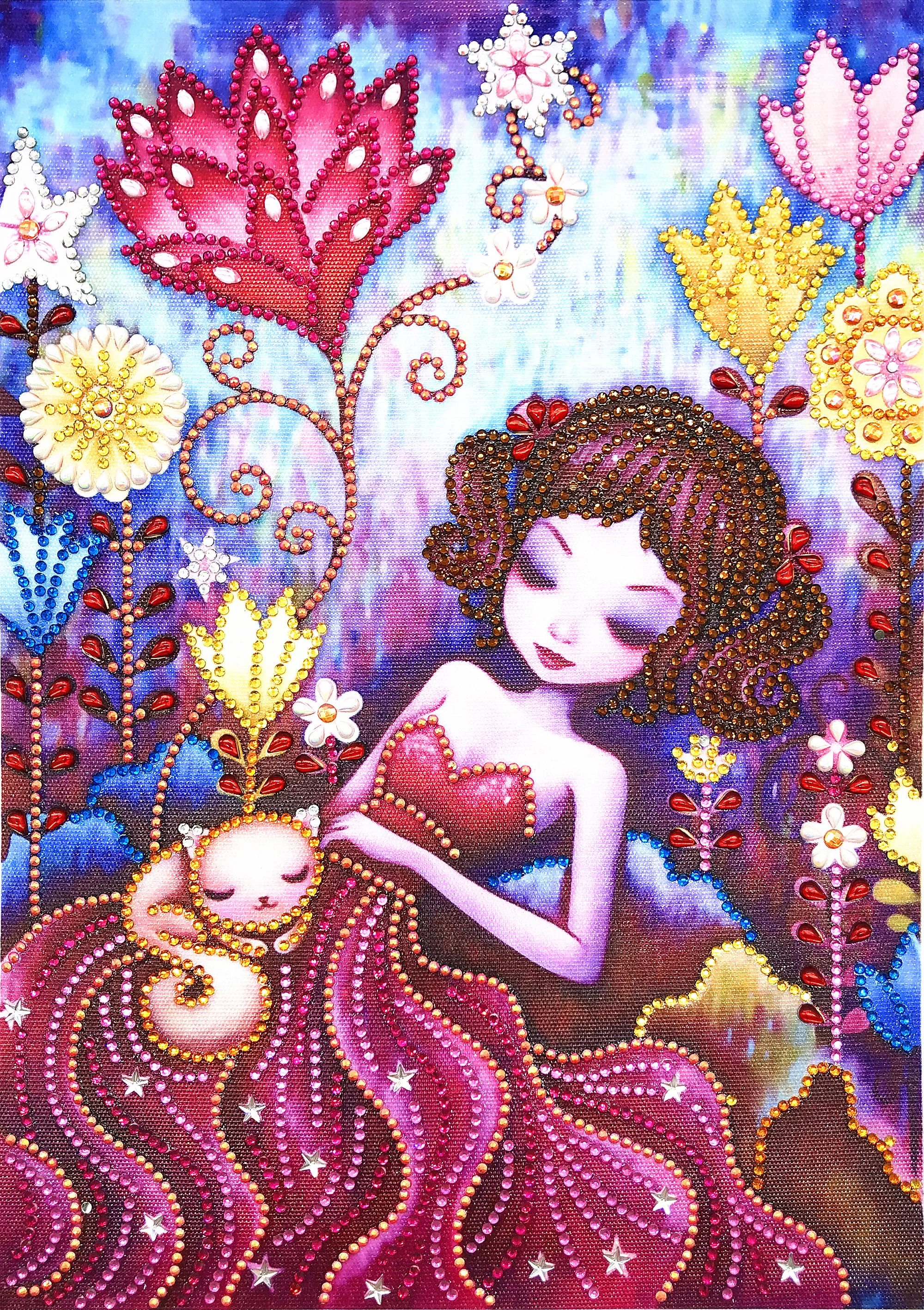 

5D DIY Diamond Painting Special-shaped Diamond Embroidery Cartoon Character Set Mosaic Crafts Home Decoration Handmade Gifts