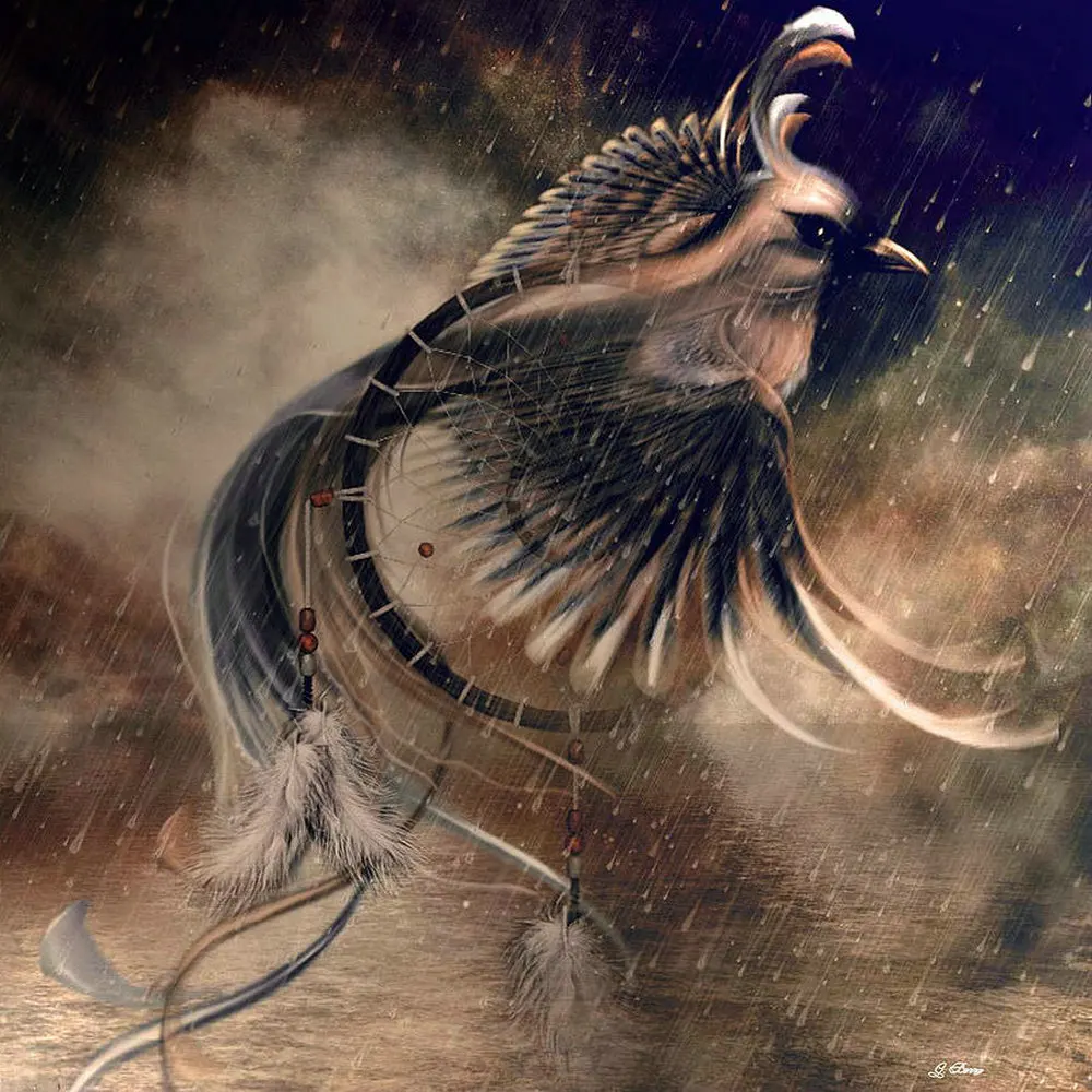 Алмазная 5D картина Феникс полноразмерная вышивка круглой формы мозаика с