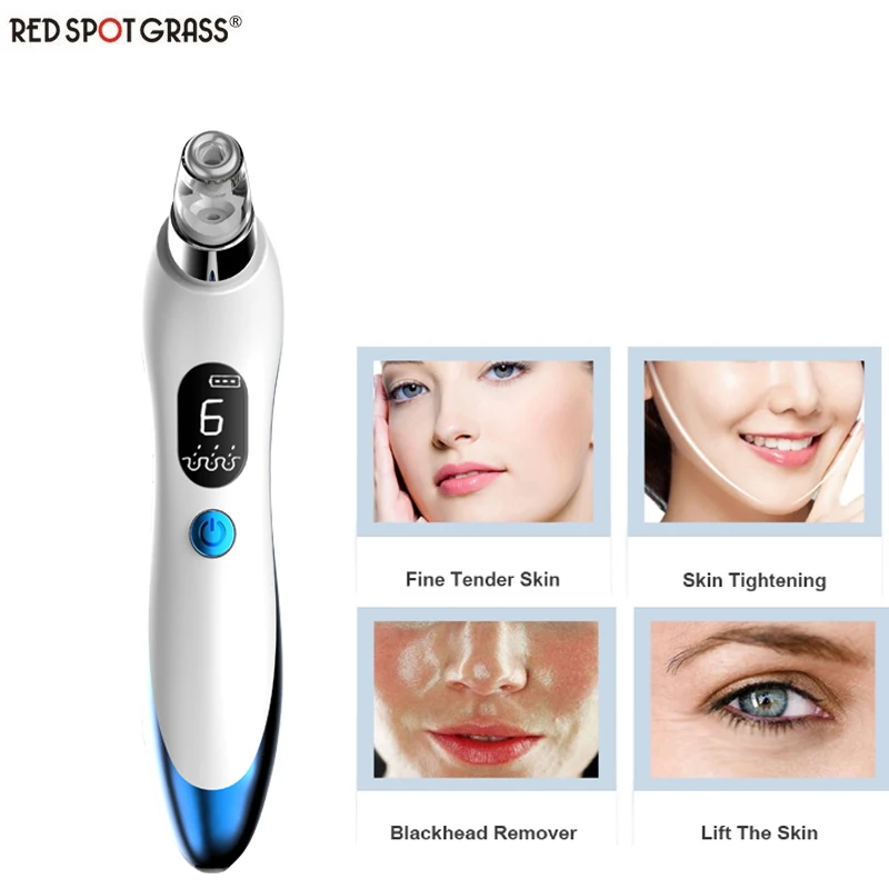 Вакуумный аппарат для очистки пор уход за кожей лица Очищение средство удаления