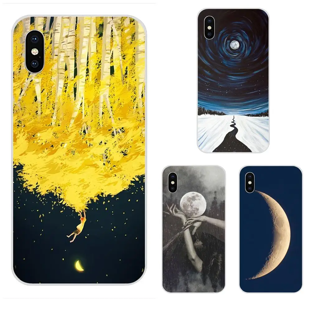 Космические звезды в стиле Фэнтези Художественные иллюстрации ТПУ колл бокс для