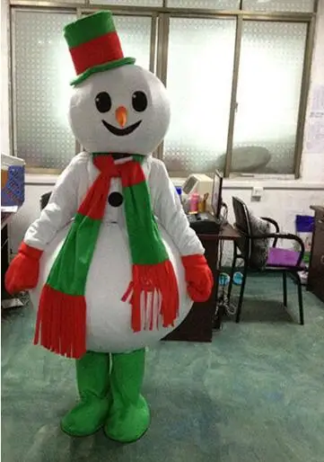 

Snowman Mascot Costume Suits Cosplay Party Game Dress Outfit Clothing Advertising Promotion Carnival Halloween Xmas Easter Adult