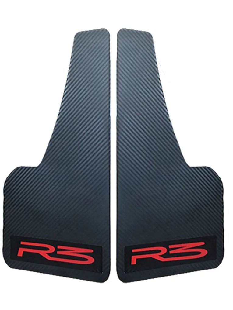 Набор брызговиков из углеродного волокна универсальные брызговики для